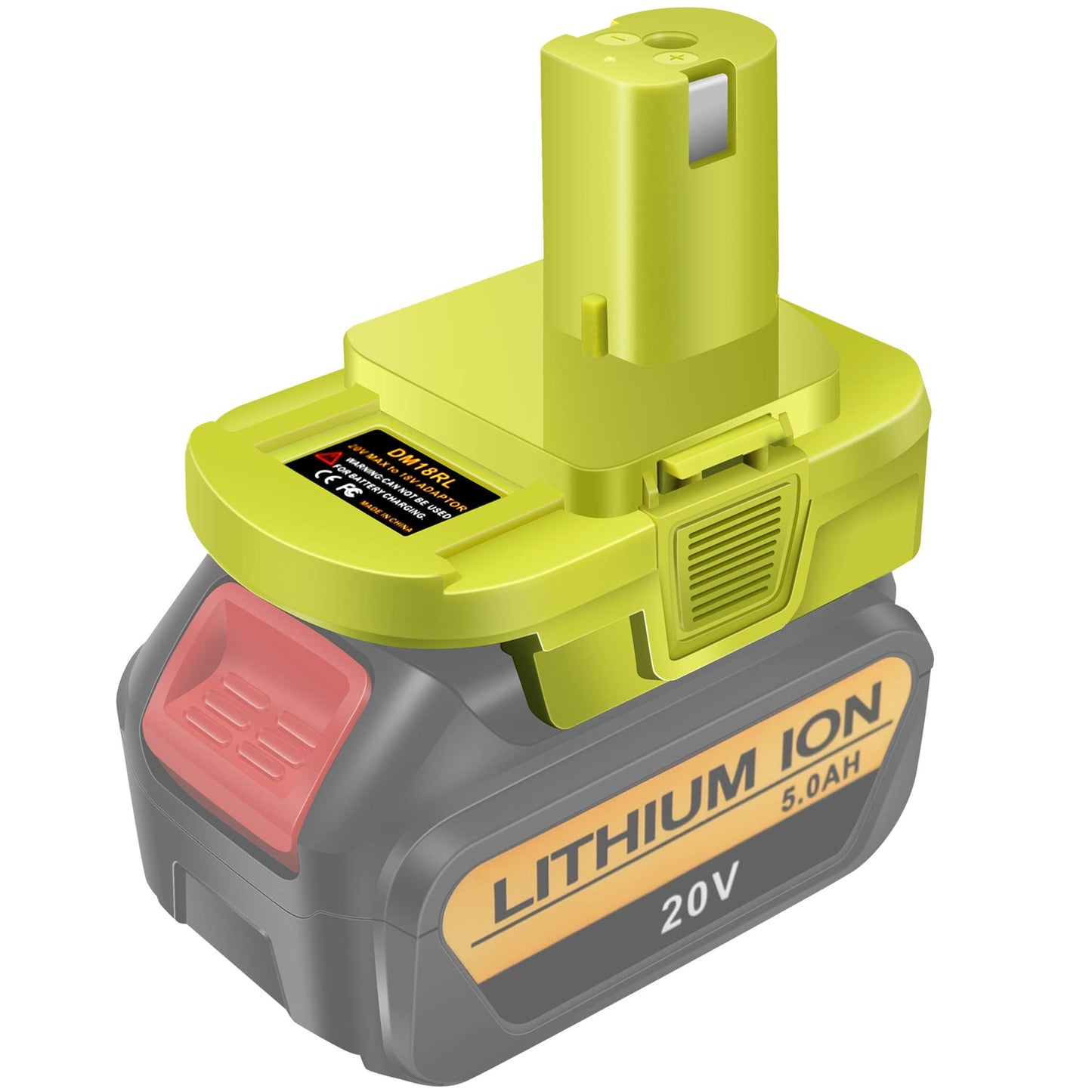 Ryobi 18V Battery Adapter for 20V Lithium with USB Charging Capability