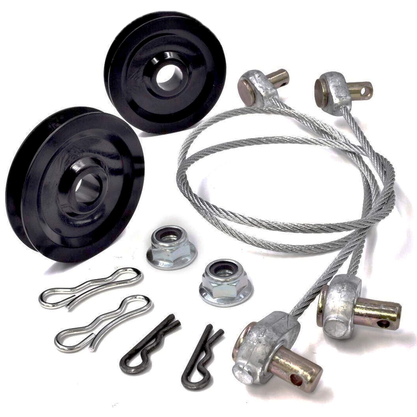 Deck Lift Pulley and Cable Hardware Kit for Cub Cadet Troy-Bilt Ryobi