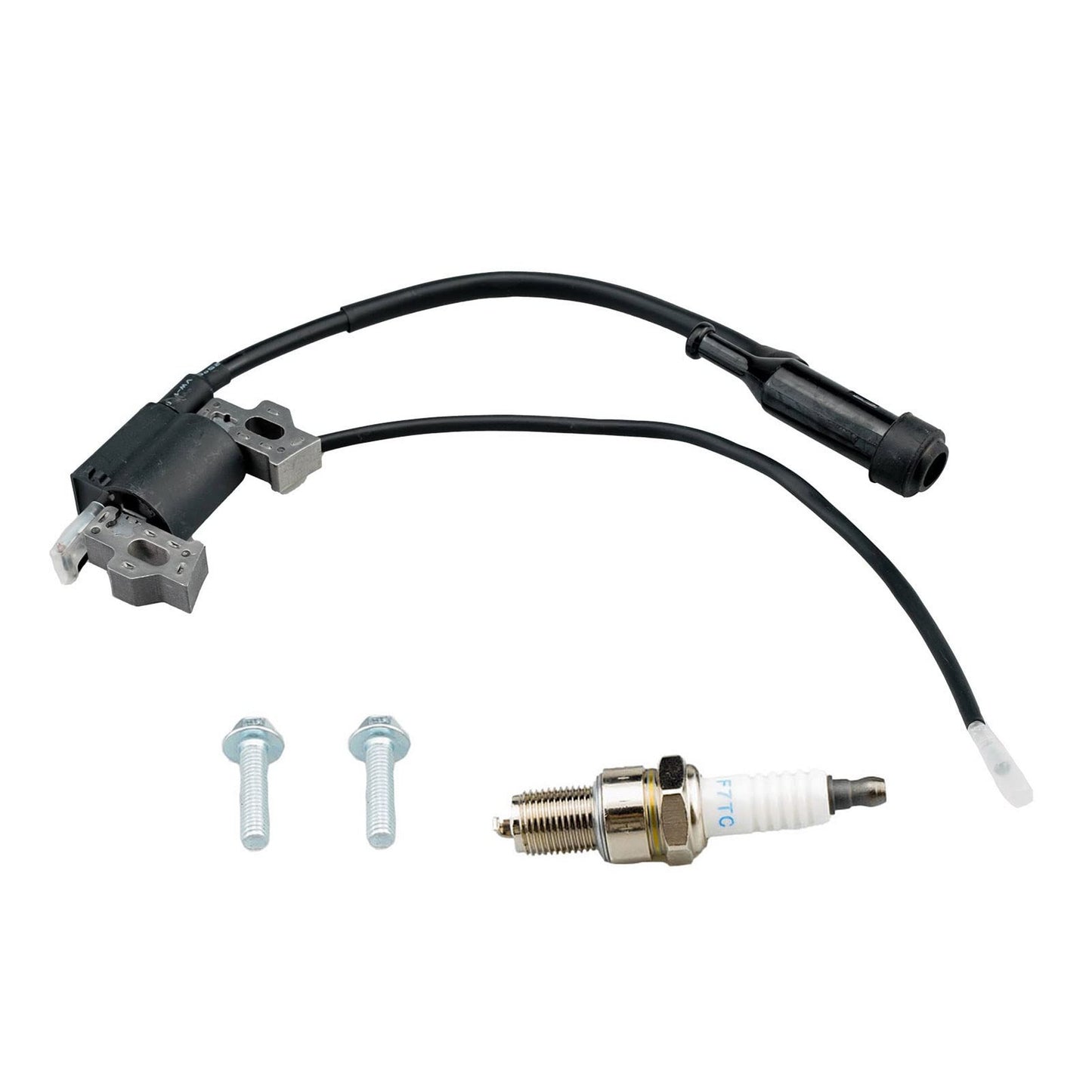 Honda Engine Ignition Coil and Spark Plug Kit for Go Karts and Generac