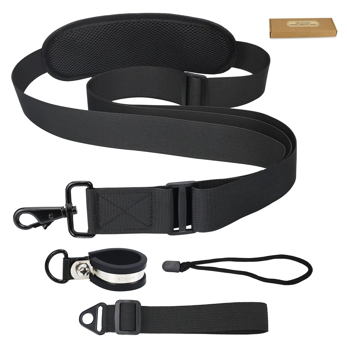 Ergonomic Trimmer Shoulder Strap for Leaf Blowers and Hedge Trimmers