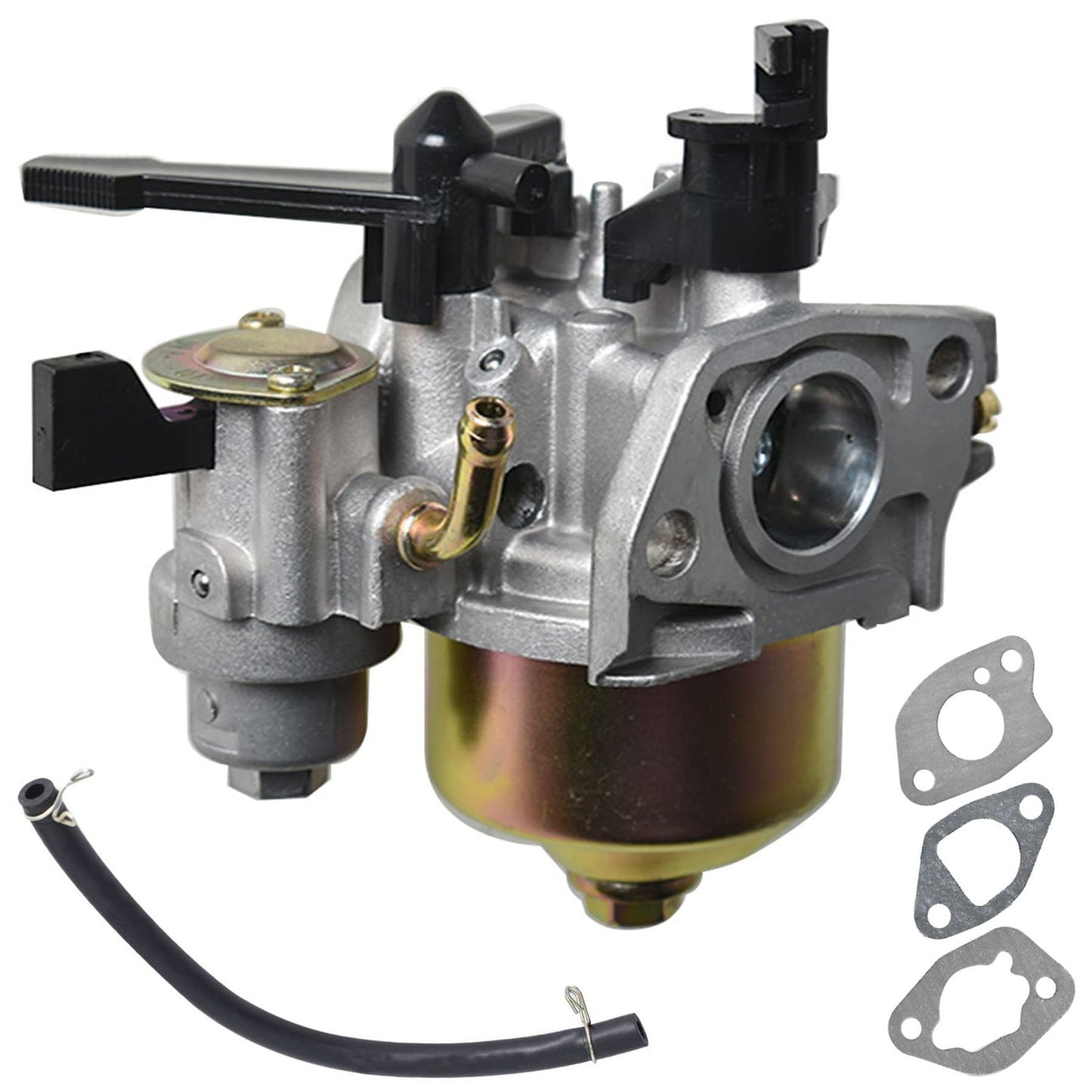 Honda GX160 GX200 Carburetor Replacement with Choke Lever 5.5HP 6.5HP