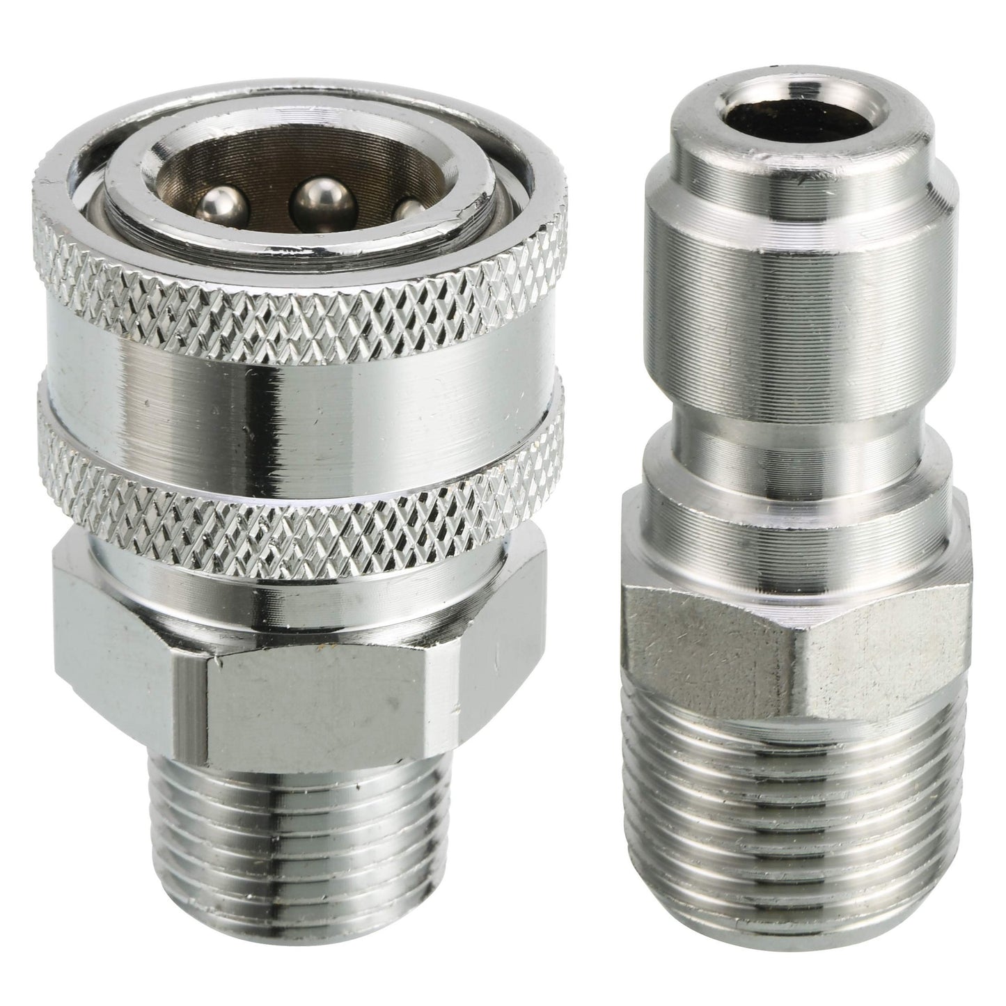 High-Pressure Quick Connect Adapter Set for 3/8 Inch Fittings 5000PSI