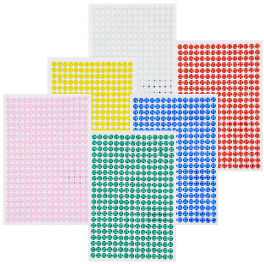 Crafter's Square Shiny Gem Stickers, 315-ct. Packs (Pack of 36)