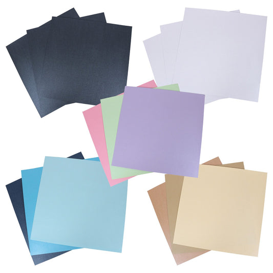 Crafter's Square Bling Cardstock, 3-pc. Packs (Pack of 48)