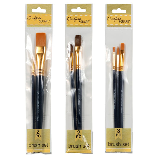 Crafter's Square Delicate Paint Brush Sets (Pack of 36)