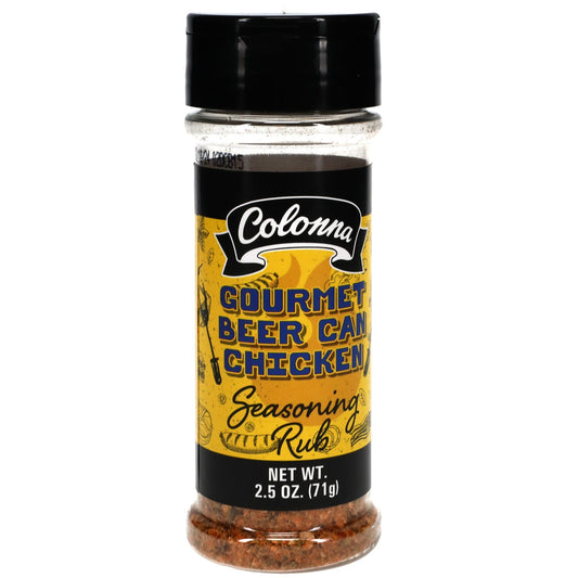 Colonna Beer Can Chicken BBQ Rub, 2.5-oz. (Pack of 12)