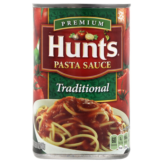 Hunt's Premium Traditional Pasta Sauce, 24 oz. Cans (Pack of 12)