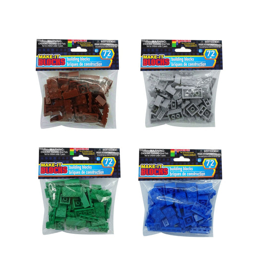 Make-It Building Blocks, 72-pc. (Pack of 36)