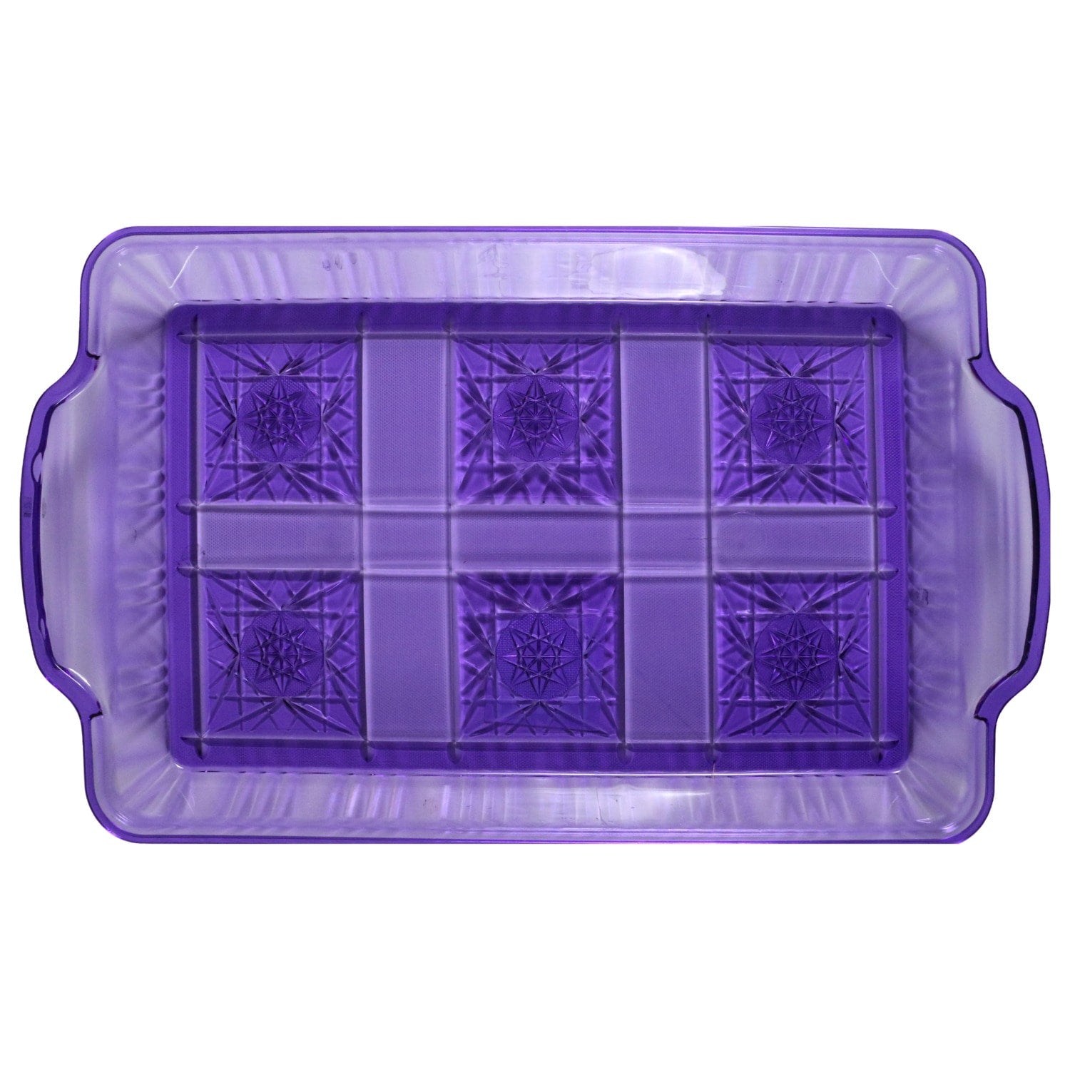 Crafter's Corner Purple Tray, 13x8-in. (Pack of 36)