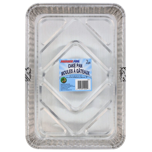 Rectangular Foil Cake Pans, 2-ct. Packs (Pack of 24)