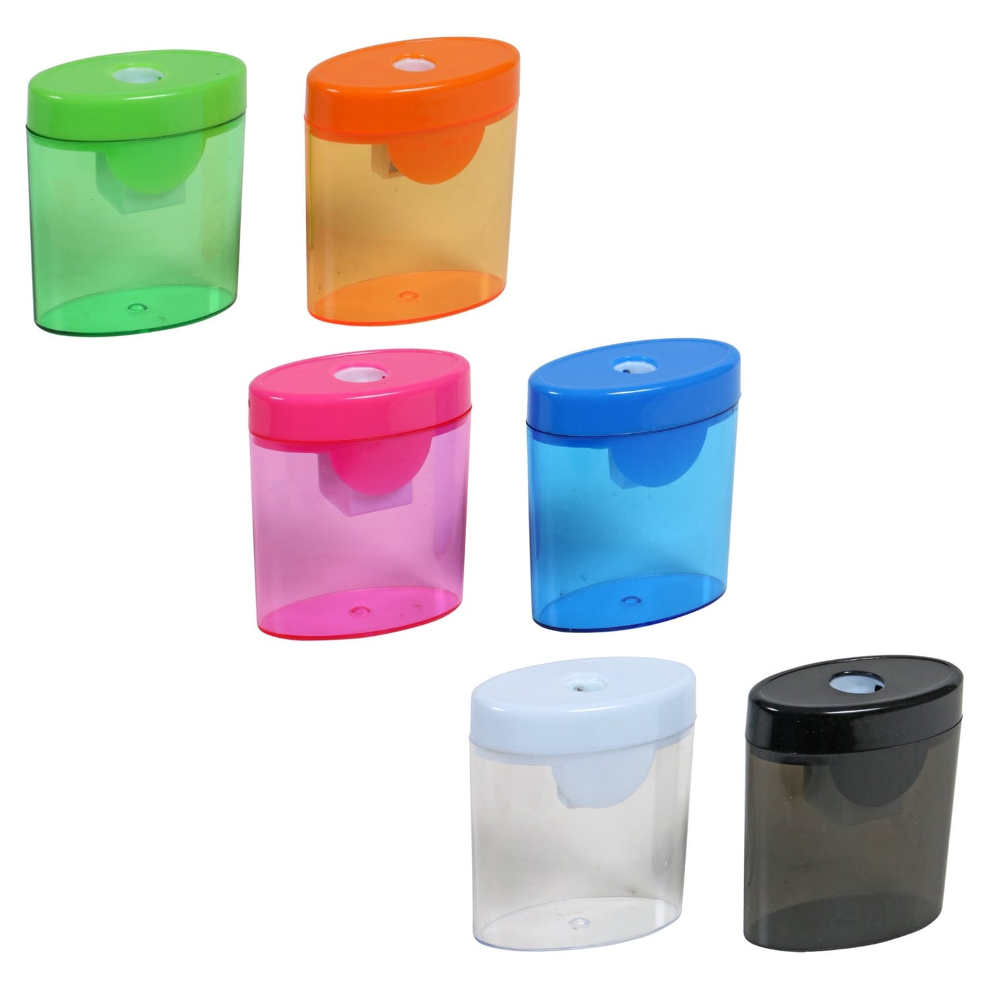 Jot Plastic Pencil and Crayon Sharpeners, 2-ct. Packs (Pack of 36)