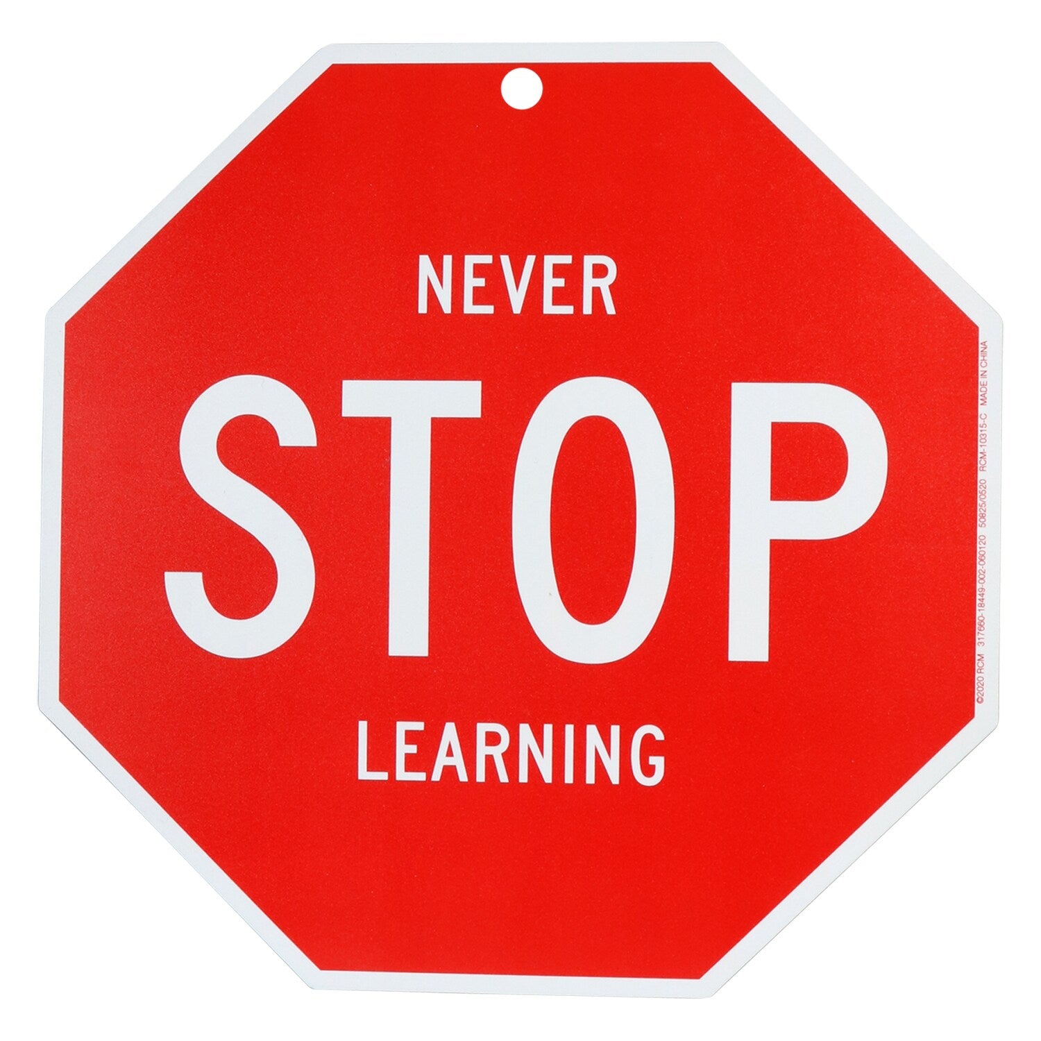 Street Sign Decor with Positive Messaging, 9x9-in. (Pack of 36)