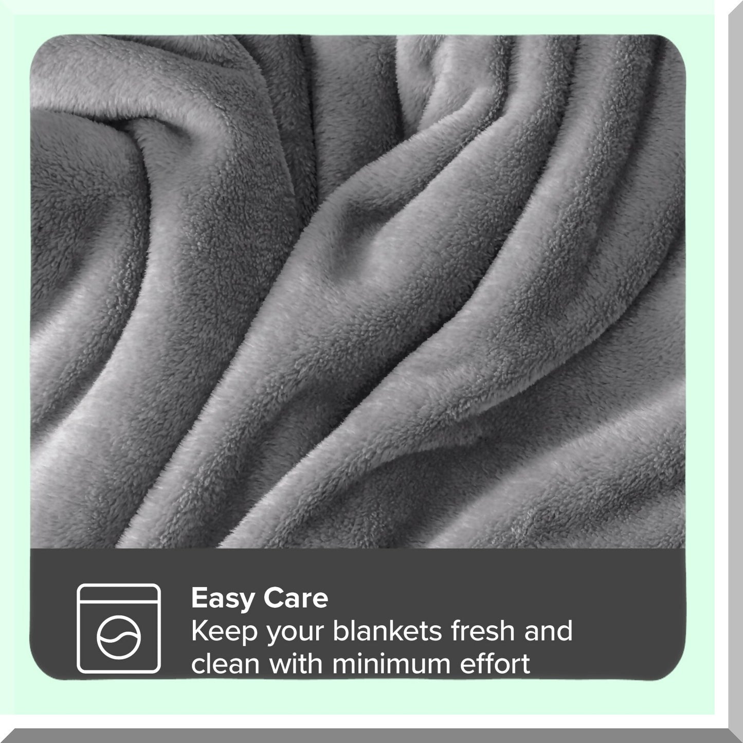 CozyCloud Microplush Fleece Blanket - Ultra Soft, Lightweight, Warm Grey Blanket for Bed, Sofa, Couch, Camping, and Travel (Twin/Twin XL)