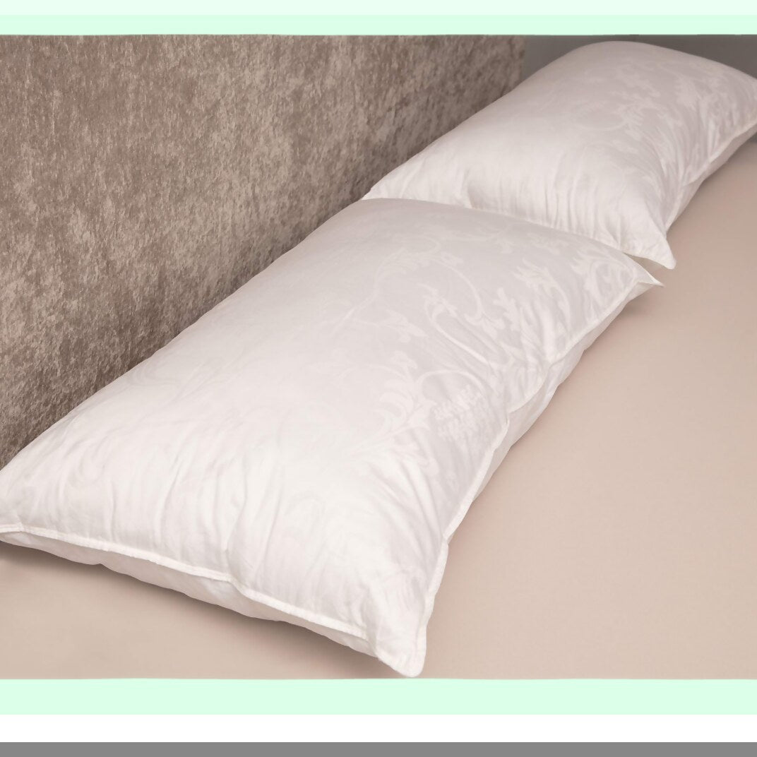 Supreme Cloud Comfort Pillows - Set of 2 | Hotel Quality Luxury Bed Pillows | Plush White Pillows for Dreamy Sleep Experience