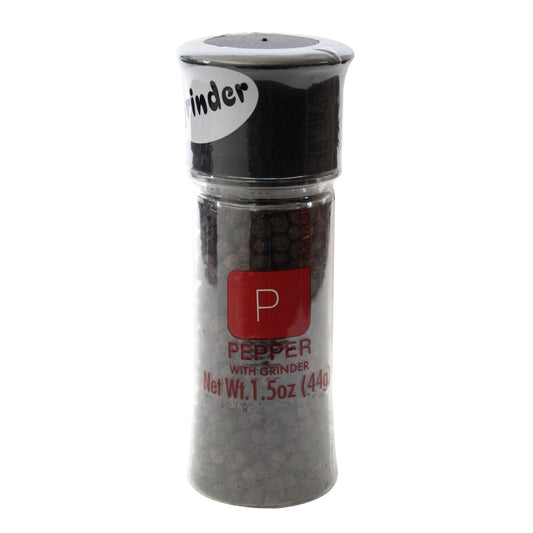 Black Peppercorn Grinders, 1.5 oz. (Pack of 12)