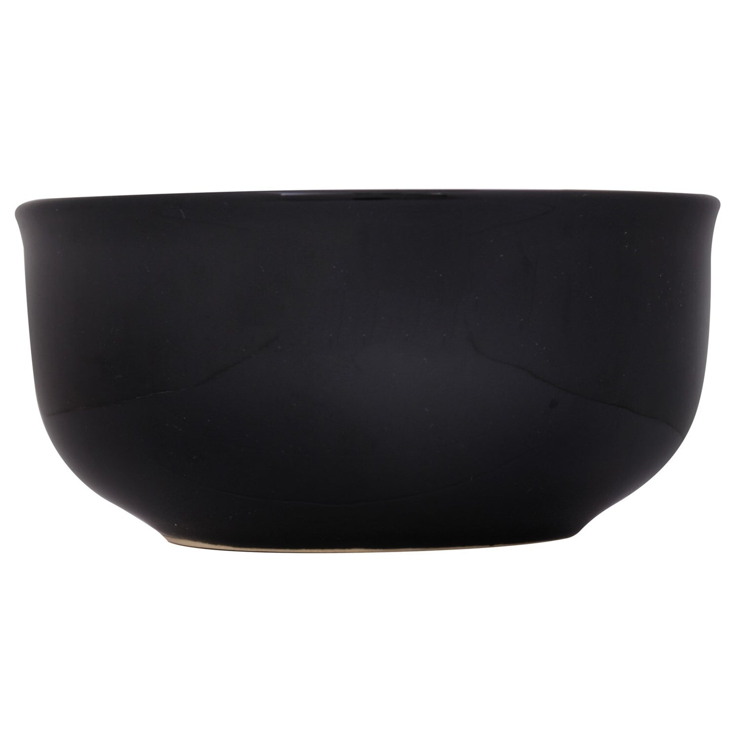 Royal Norfolk Classic Black Stoneware Bowls, 6 in. (Pack of 4)