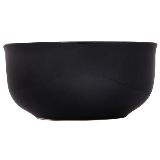 Royal Norfolk Classic Black Stoneware Bowls, 6 in. (Pack of 4)