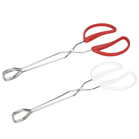 Red & White Kitchen Tongs, 12-in. (Pack of 36)