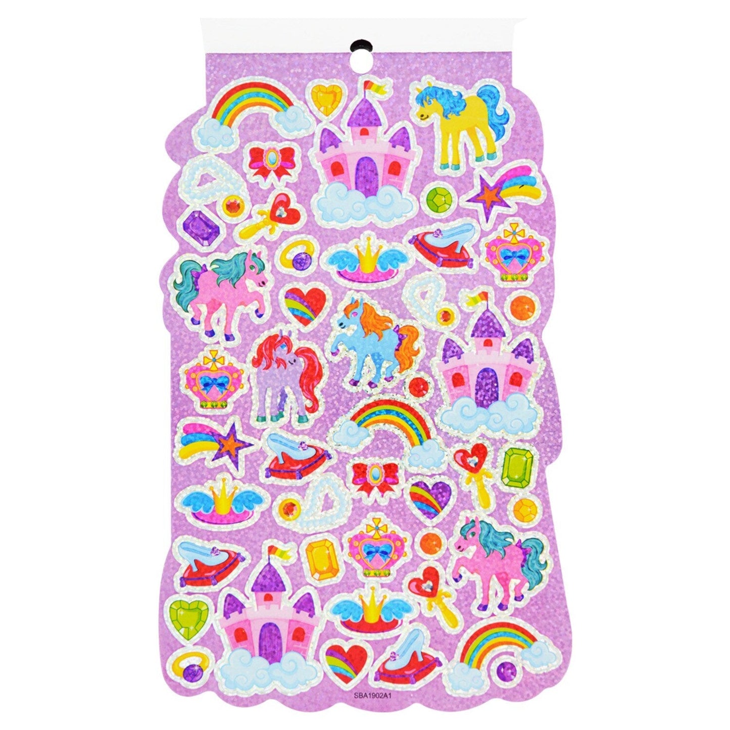 Assorted Sparkly Die Cut Sticker Books (Pack of 36)