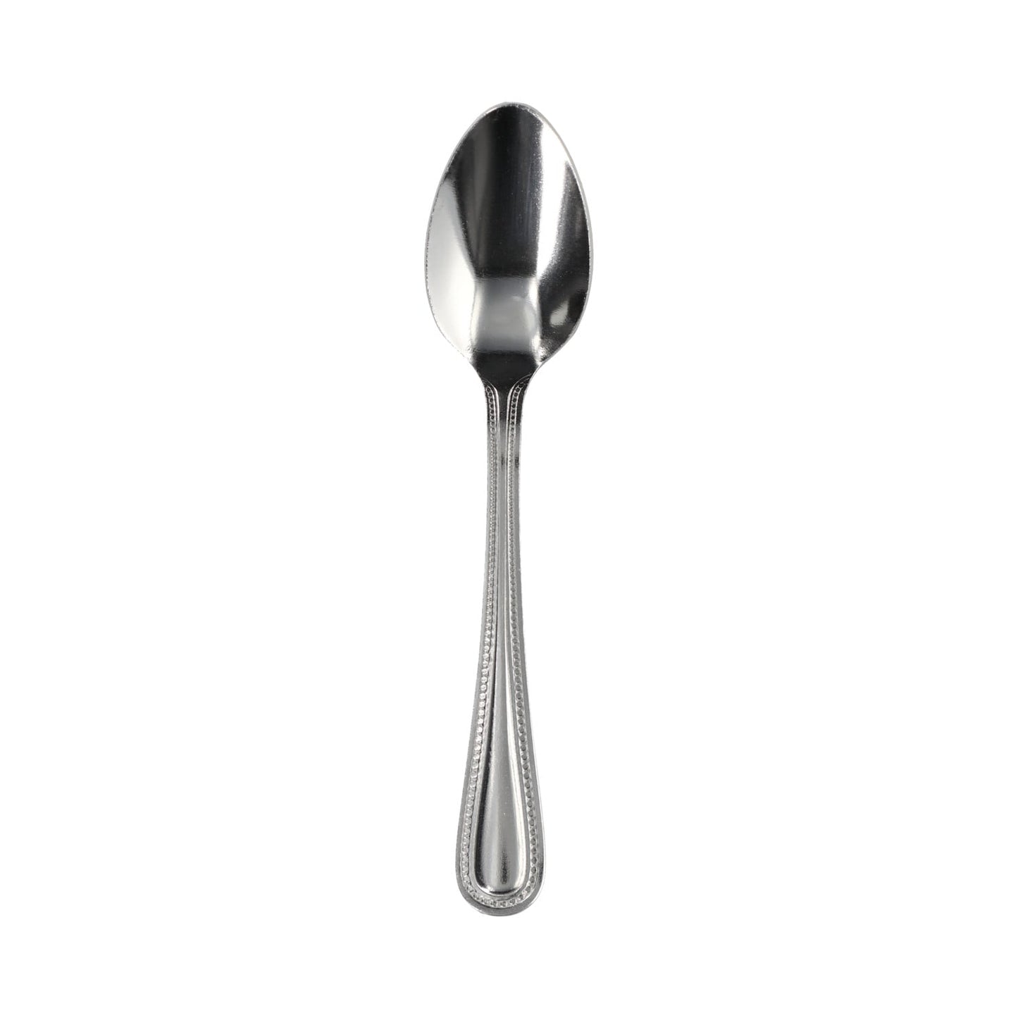 Stainless-Steel Beaded Teaspoon, 3-ct. (Pack of 24)