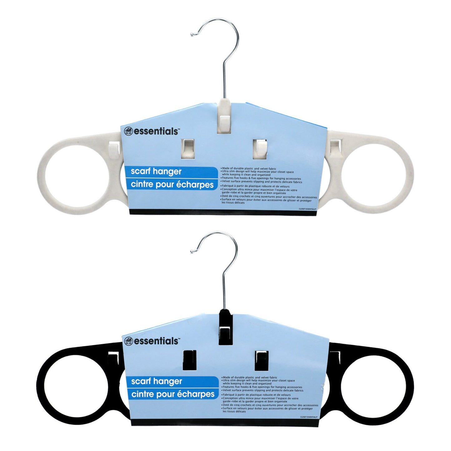 Essentials Scarf Hangers (Pack of 48)