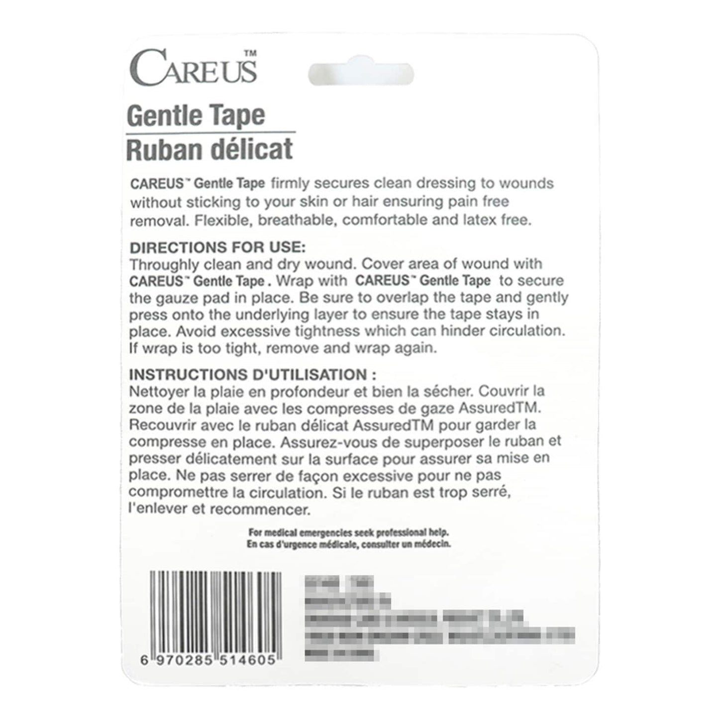 Care Us Gentle Medical Tape, 1-in. x 3-yd. Rolls (Pack of 24)