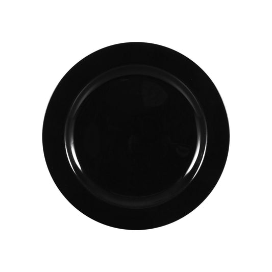 Solid Black Plates, 6-ct. Packs (Pack of 36)