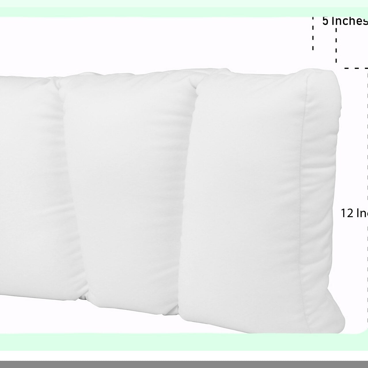 CloudComfort Microbead Pillow - Queen Size Micropedic Sobakawa Cloud Pillow for Ultimate Comfort and Support - Small 18.5" X 12.5" X 4" Size for Deep Sleep and Relaxation