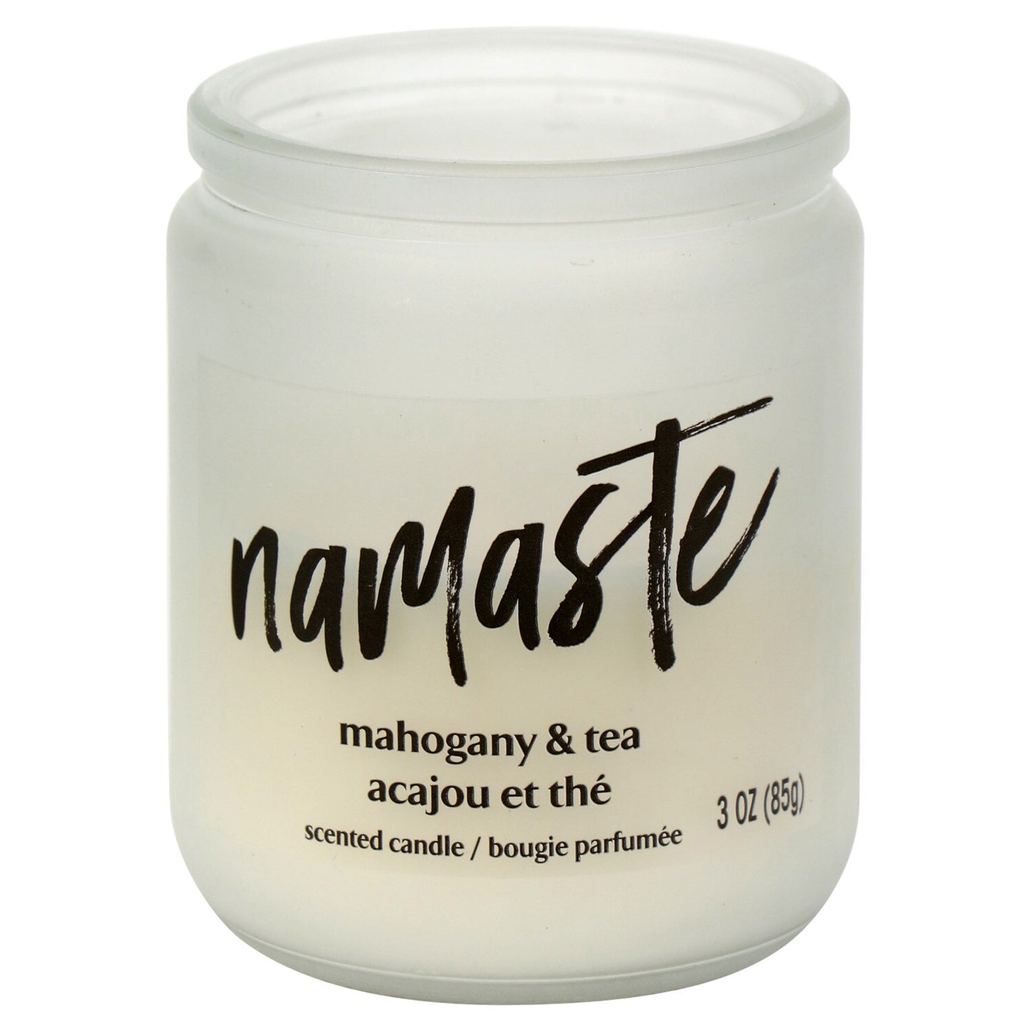 Namaste Mahogany and Tea Scented Aromatherapy Candles, 3 oz. (Pack of 12)