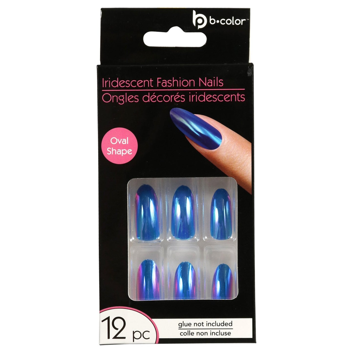 Iridescent Oval Acrylic Nails, 12-ct. Packs (Pack of 36)