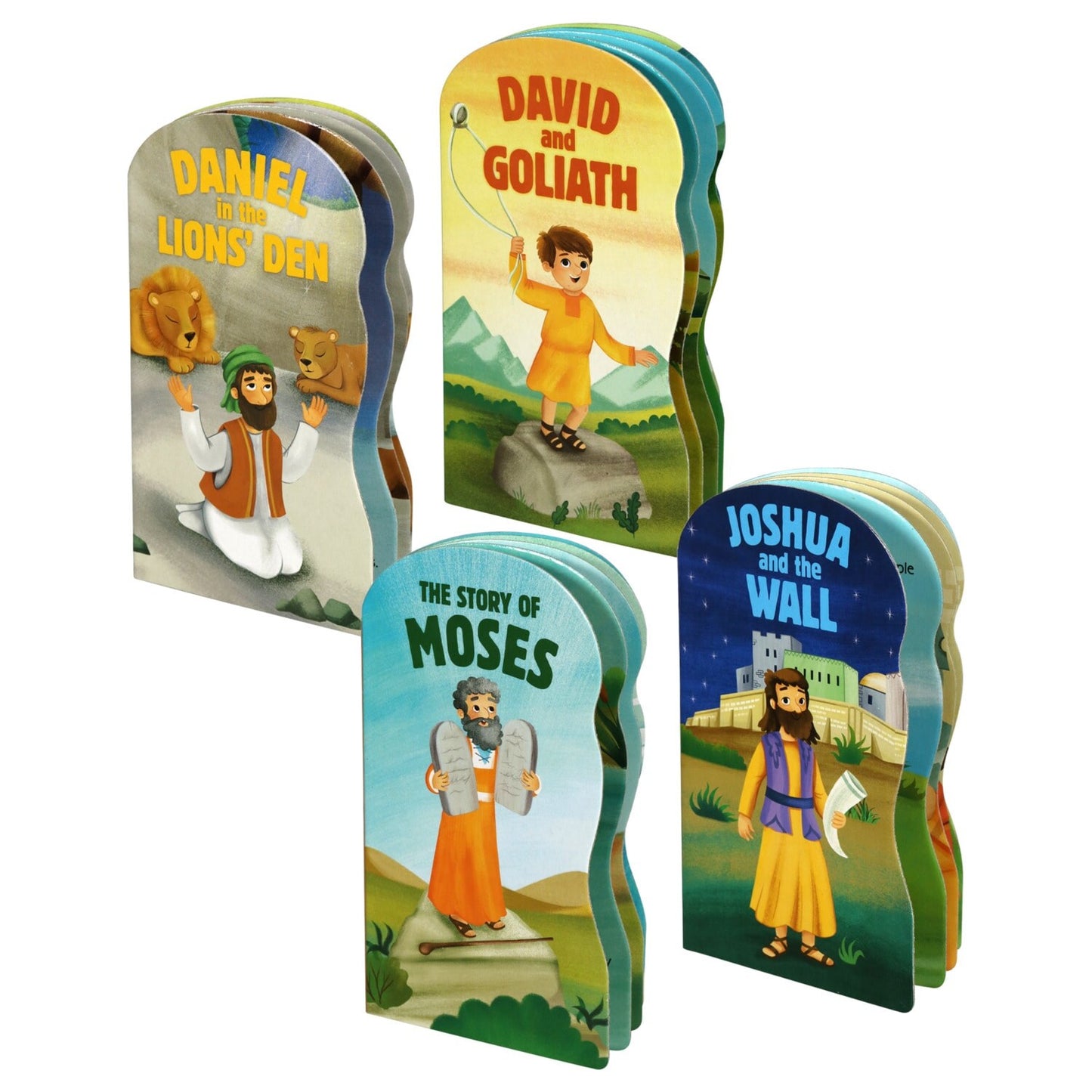 Die-Cut Bible Board Books, 5x8.75 in. (Pack of 24)