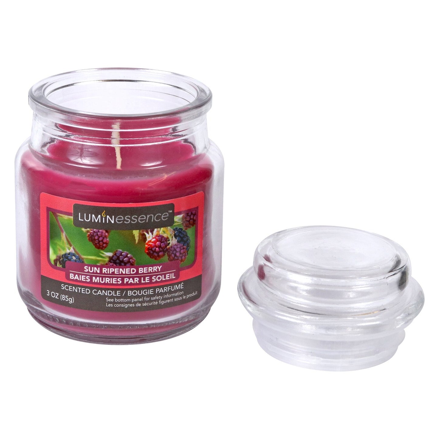 Luminessence Sun Ripened Apothecary Jar Candle, 3 oz. (Pack of 12)