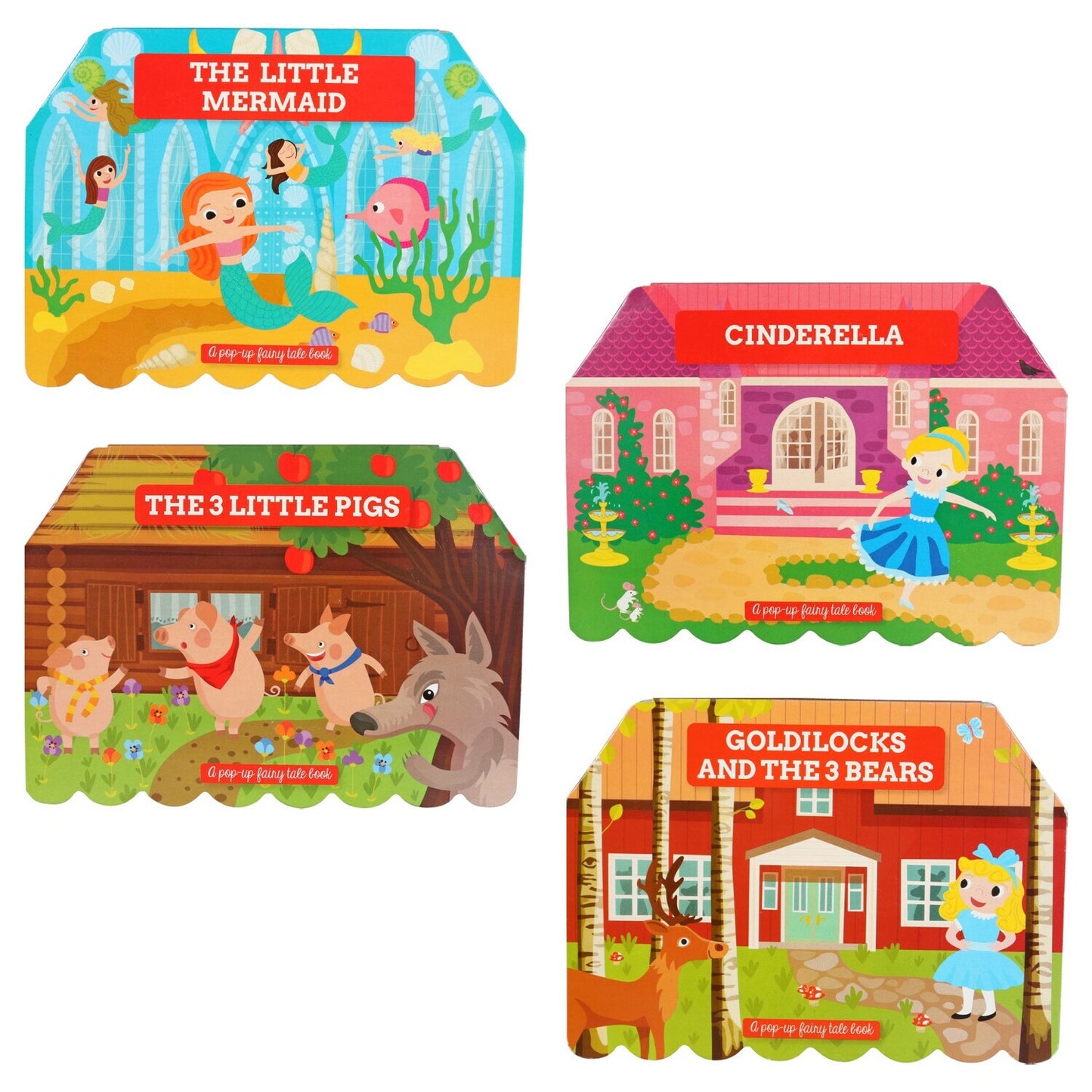Small Fairy Tale Pop-Up Books, 5.875x8 in. (Pack of 24)