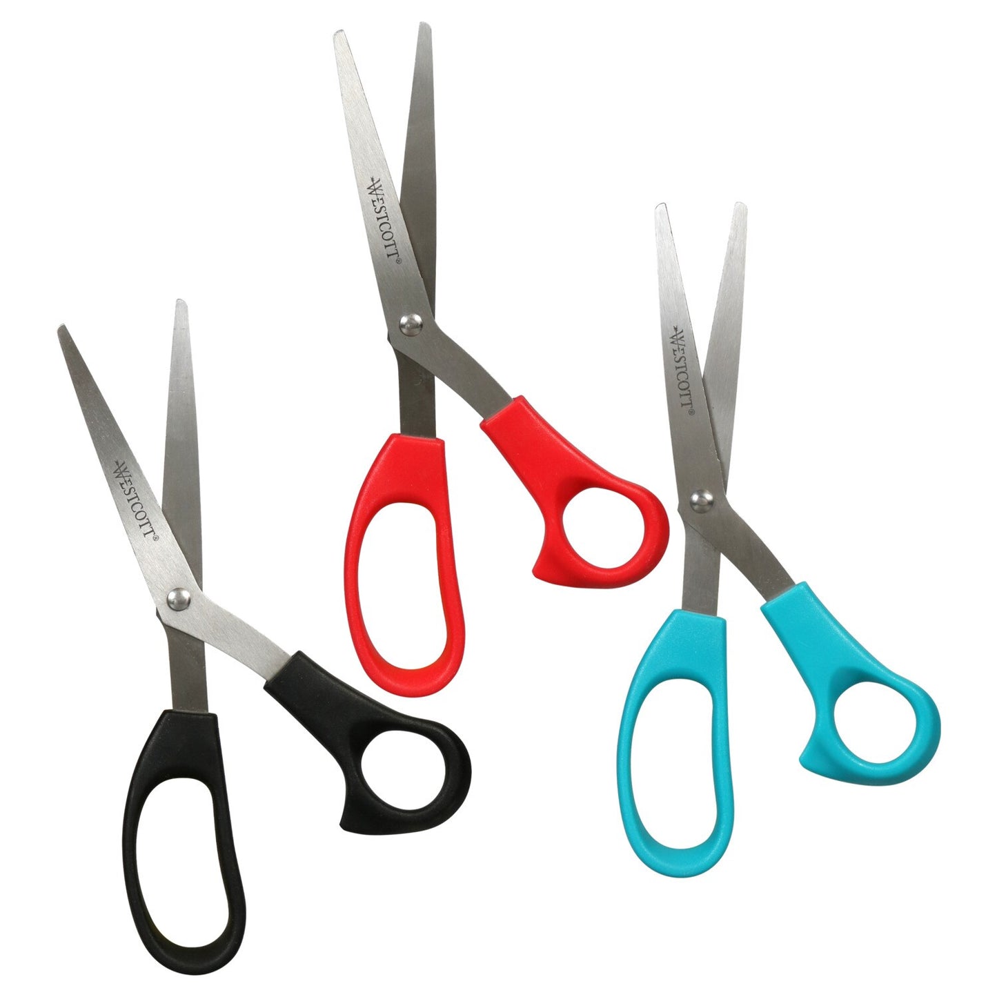 Wescott All-Purpose Scissors, 8-in. (Pack of 48)
