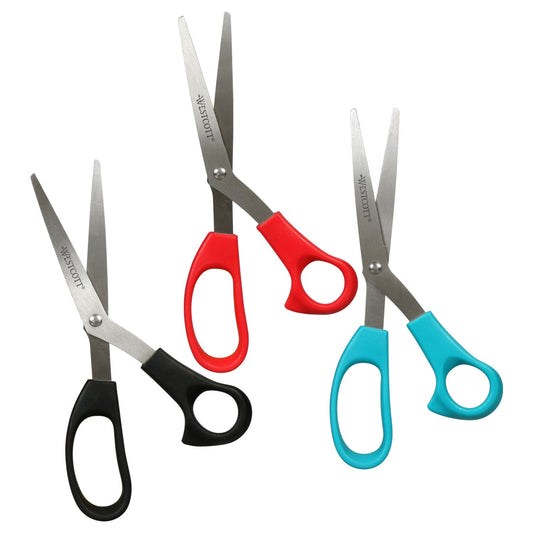 Wescott All-Purpose Scissors, 8-in. (Pack of 48)