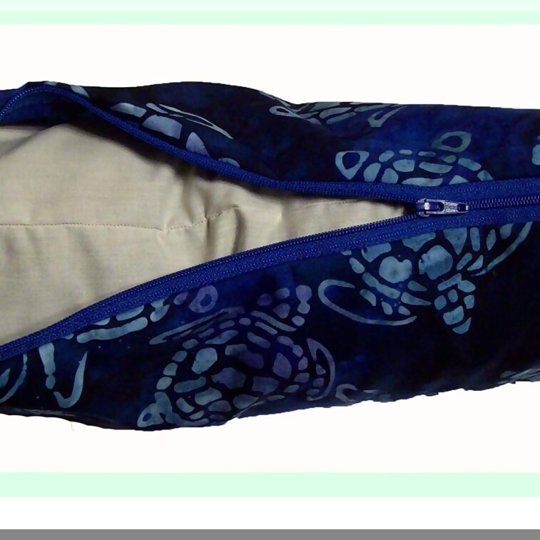 Lavender Bliss Support Pillow - Buckwheat Hulls - Natural Sleep Aid - Relaxing Aromatherapy - Orthopedic Design - 16 x 6 x 4 - Pill-Free Solution