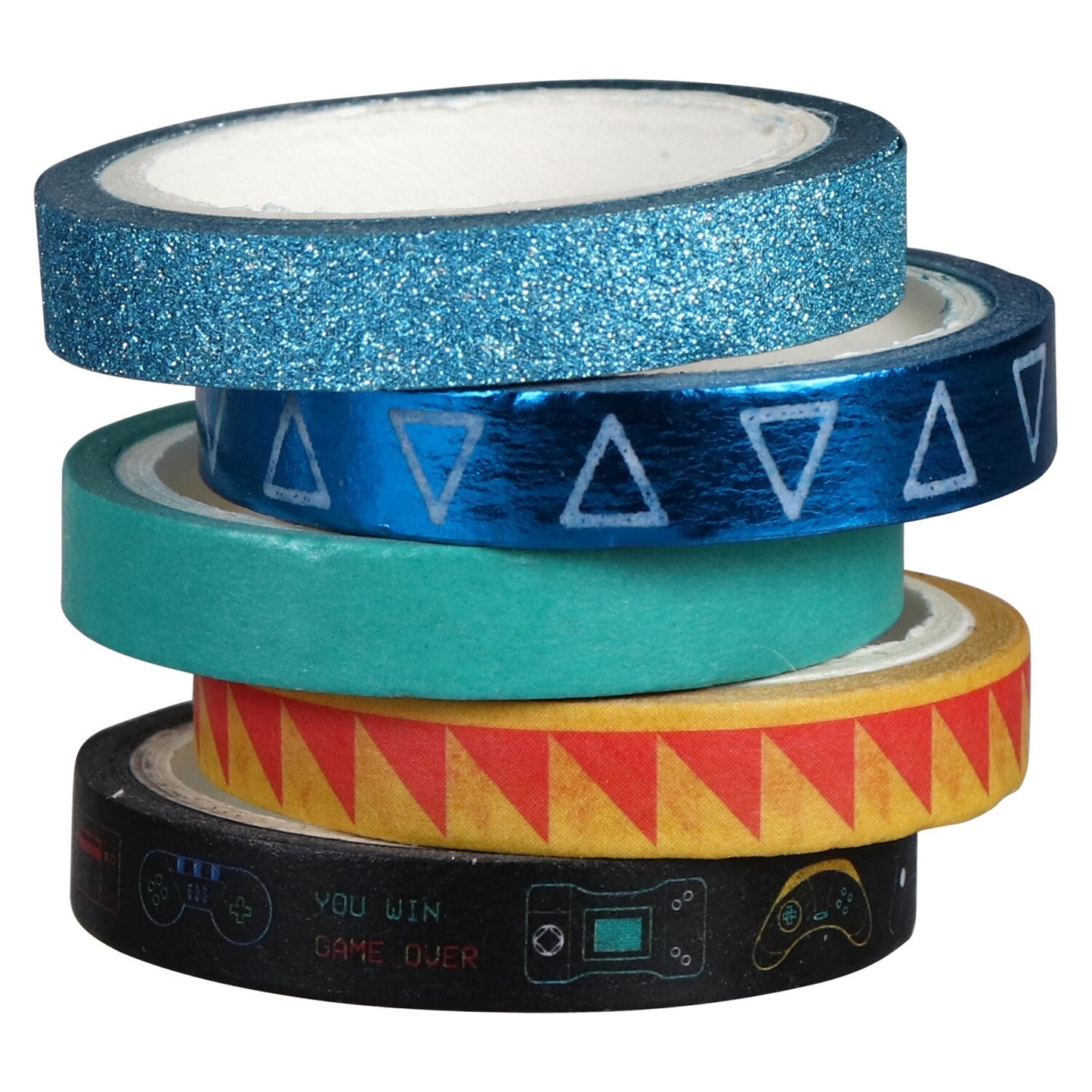Crafter's Square DIY Decorative Tape, 5-Roll Packs (Pack of 24)