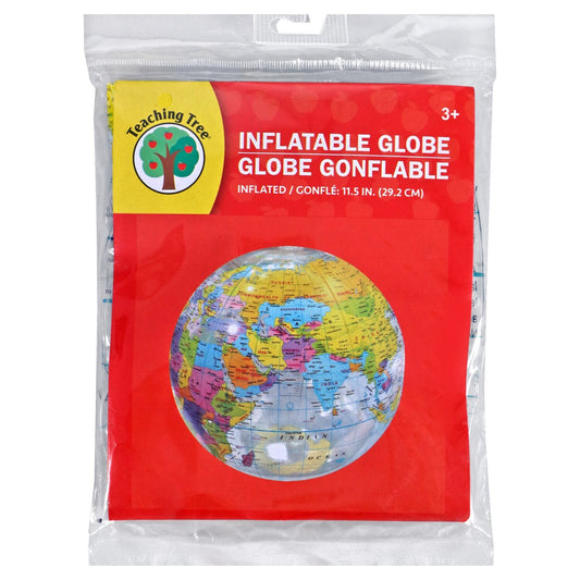Teaching Tree Inflatable Globes, 11.5 in. (Pack of 30)