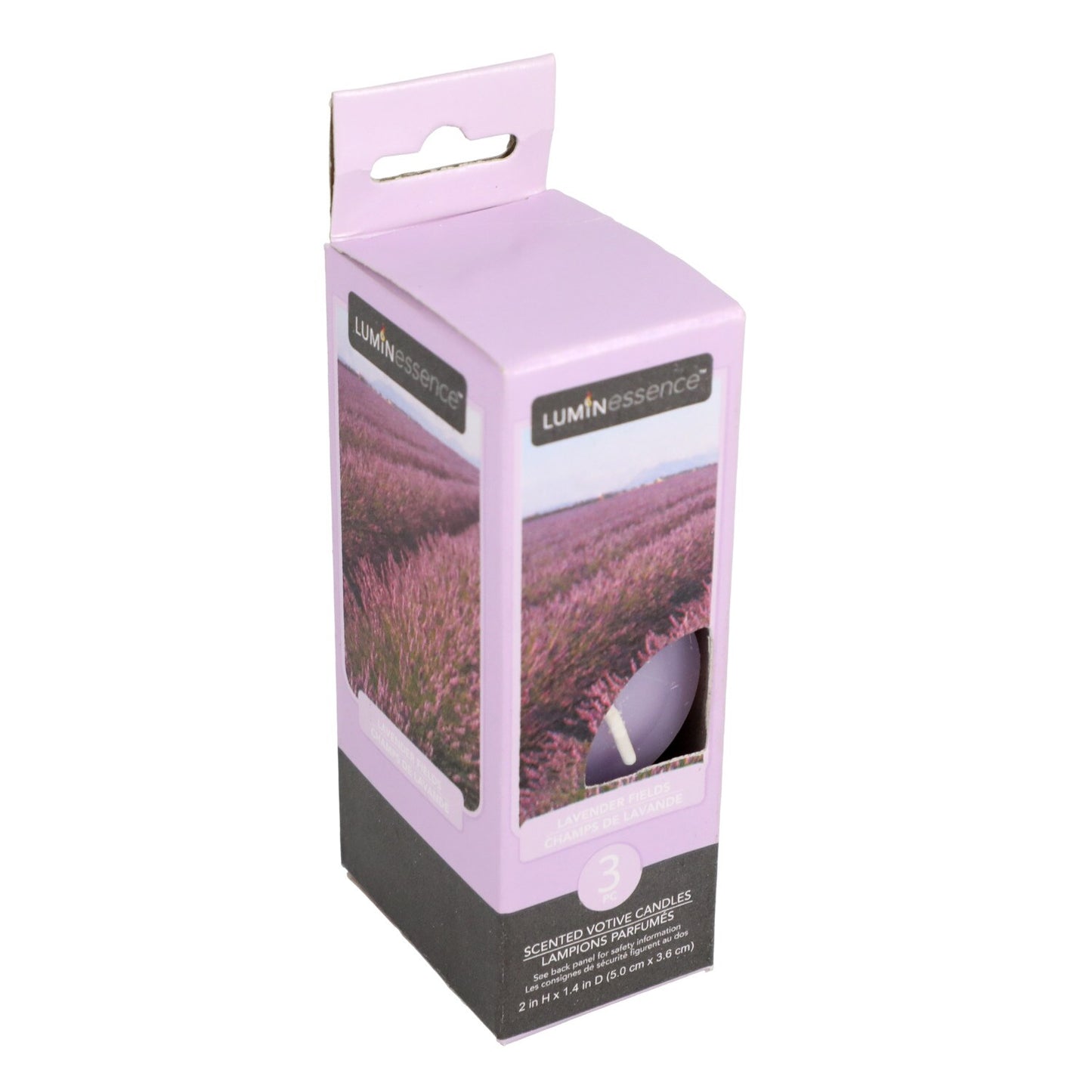 Luminessence Lavender Fields Votives, 3-ct Packs (Pack of 24)