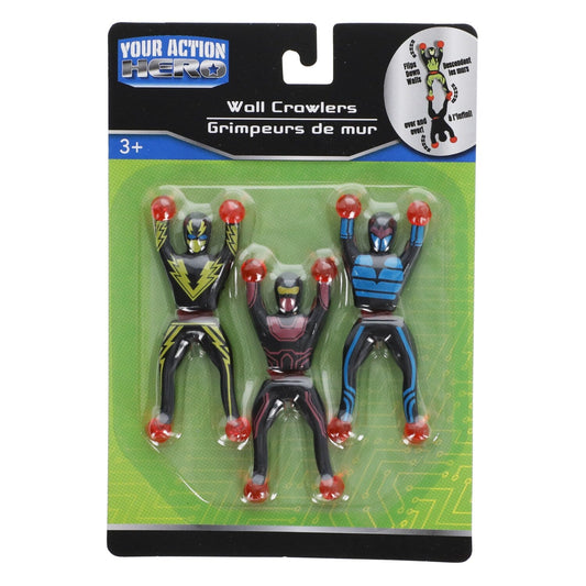 Ninja Wall Crawler Figures, 3-ct. Packs (Pack of 24)