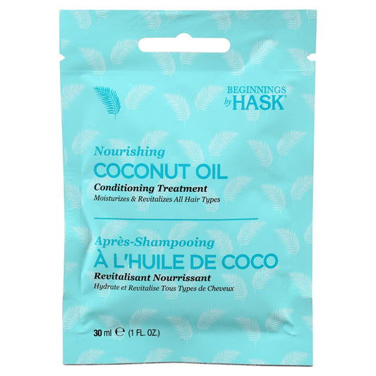 Beginnings by Hask Nourishing Coconut Oil, 1-fl.oz. (Pack of 24)
