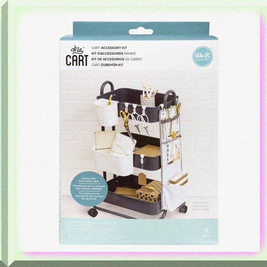 Grey Utility Cart Accessories Kit