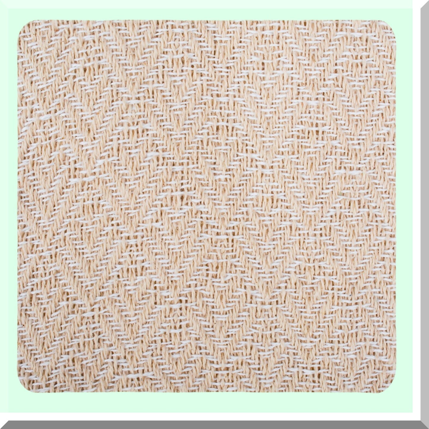 PureComfort Diamond Weave Cotton Throw Blanket, 50x60, White