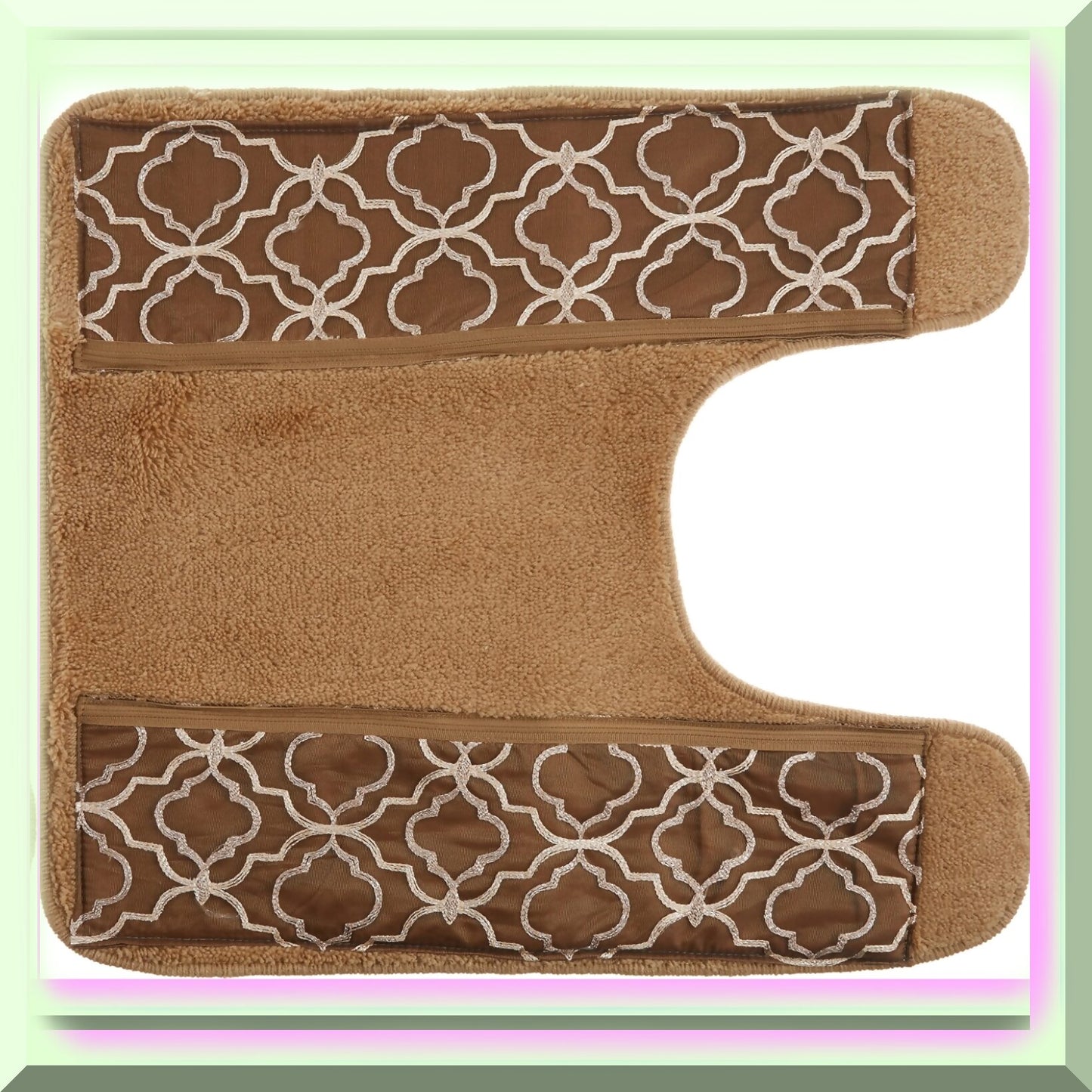 Contour Rug, 23"x10.5", Gold