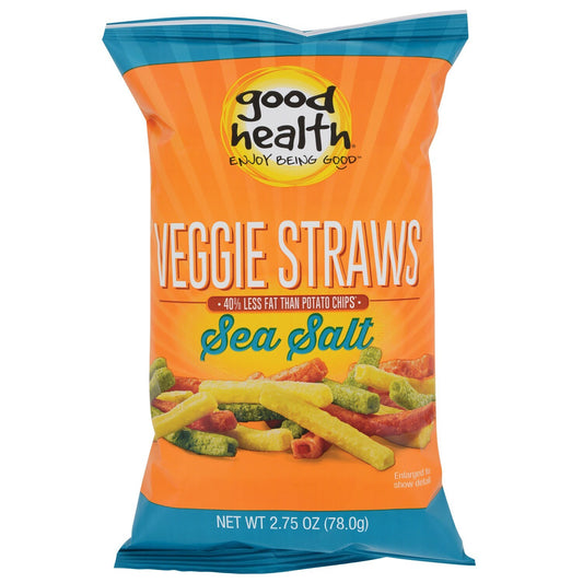 Good Health Veggie Straws with Sea Salt, 2.75-oz. Bags (Pack of 17)