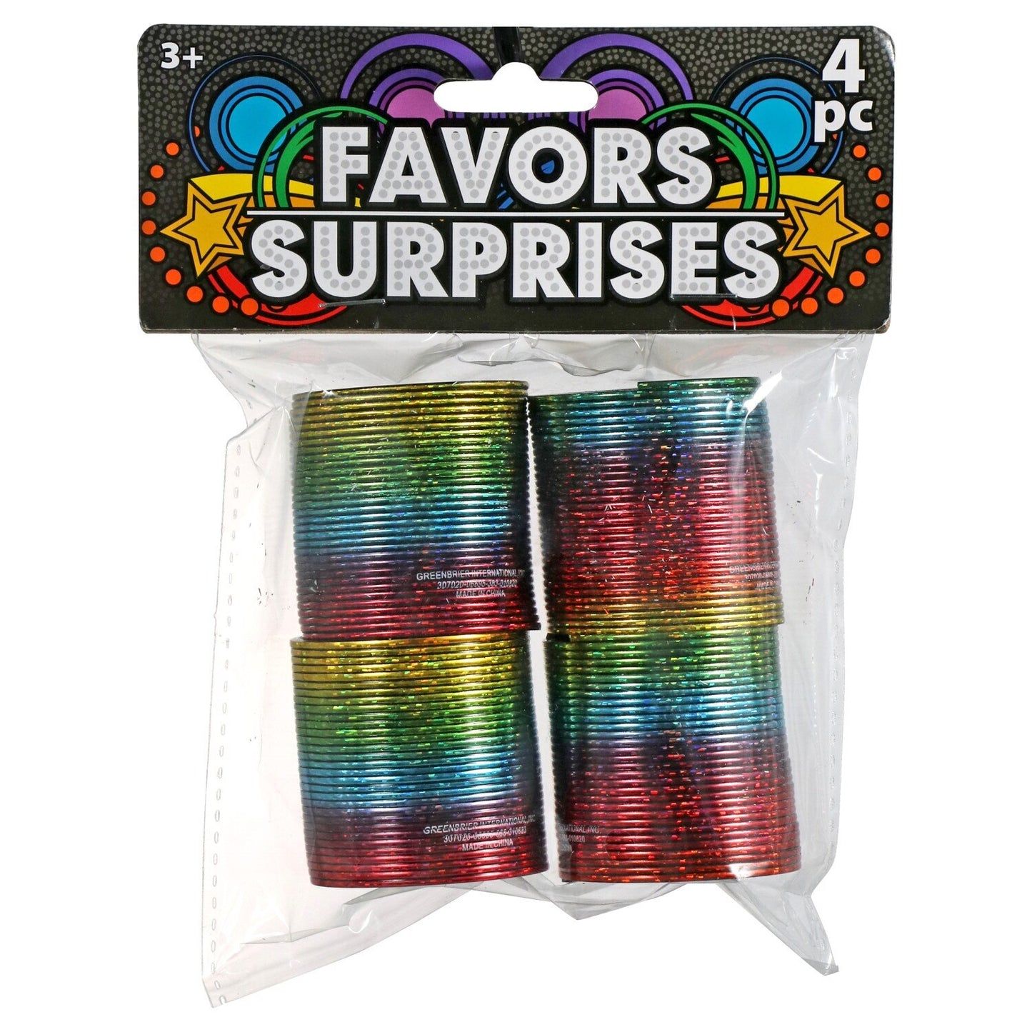 Assorted Party Favors/Accessories, 4-ct. Packs (Pack of 24)