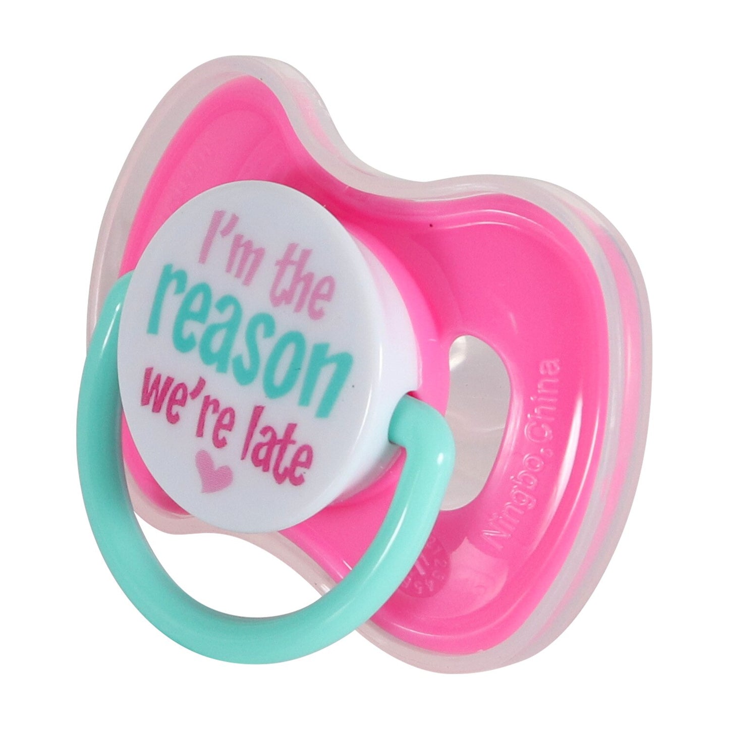 Baby King Colorful and Printed Silicone Pacifiers with Covers (Pack of 24)