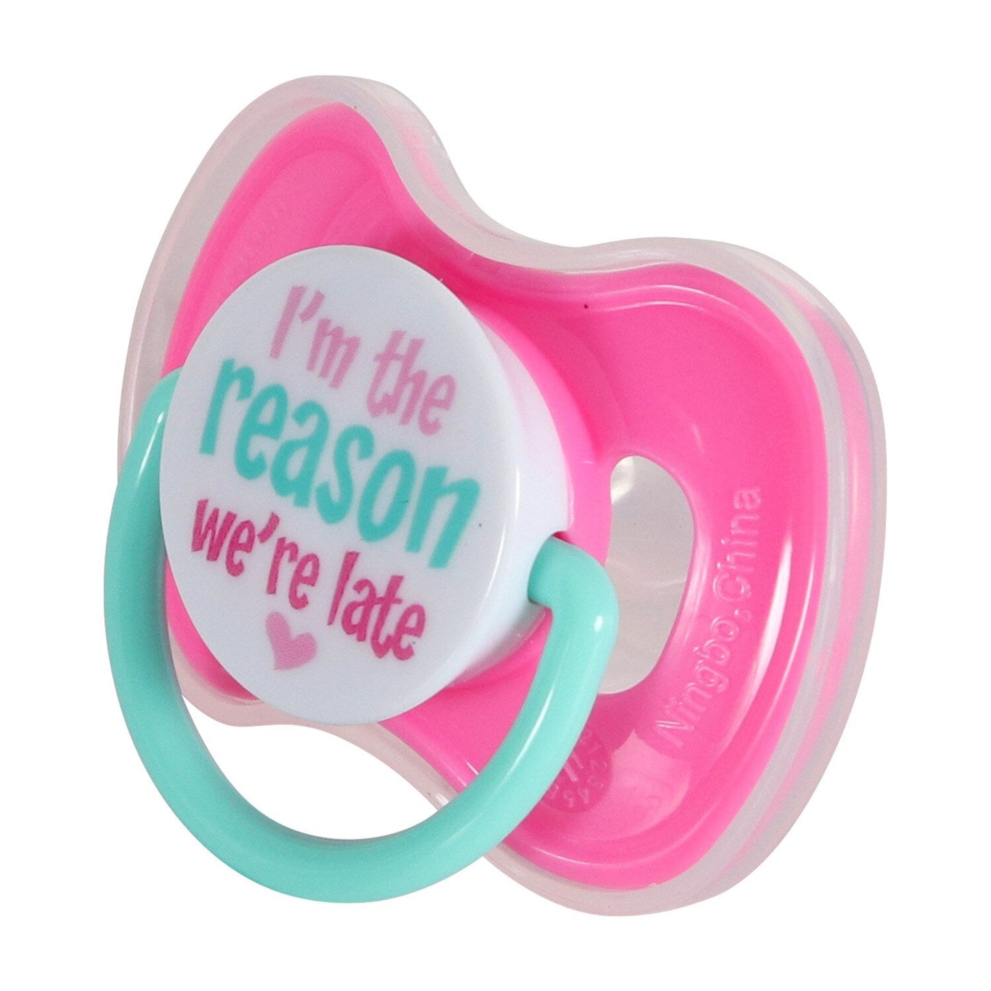 Baby King Colorful and Printed Silicone Pacifiers with Covers (Pack of 24)