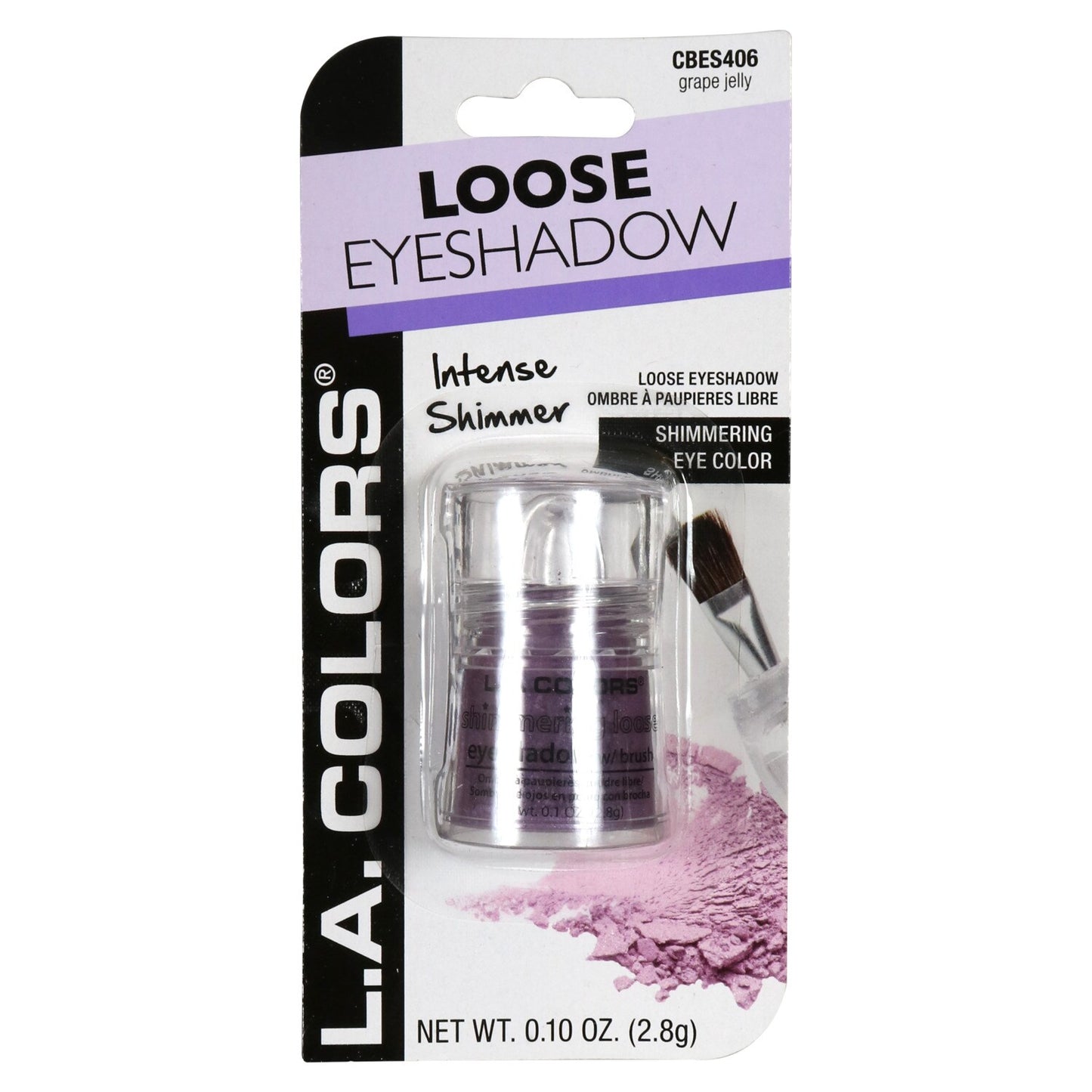 L.A. Colors Expressions Shimmering Loose Eyeshadows (Pack of 39)