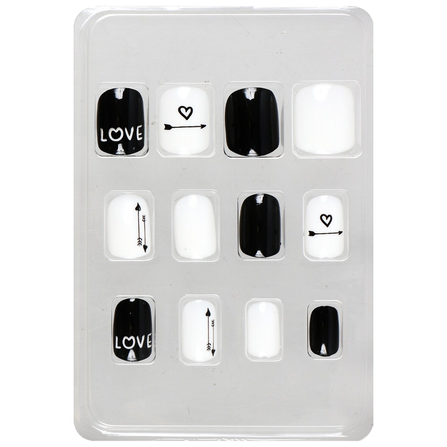 Sevenail Fashion Rounded Acrylic Nails, 12-ct. Packs (Pack of 36)